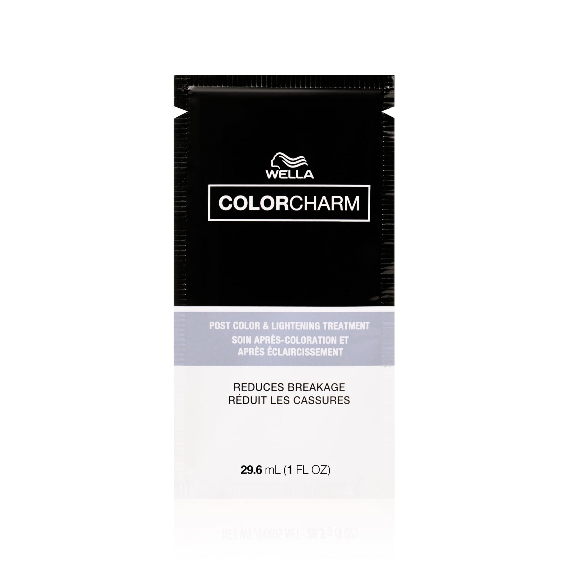 Black COLORCHARM Post Color & Lightening Treatment | Bond Building | Conditions, Adds Shine, & Strengths Hair After Coloring | 1 Fl Oz Sachet