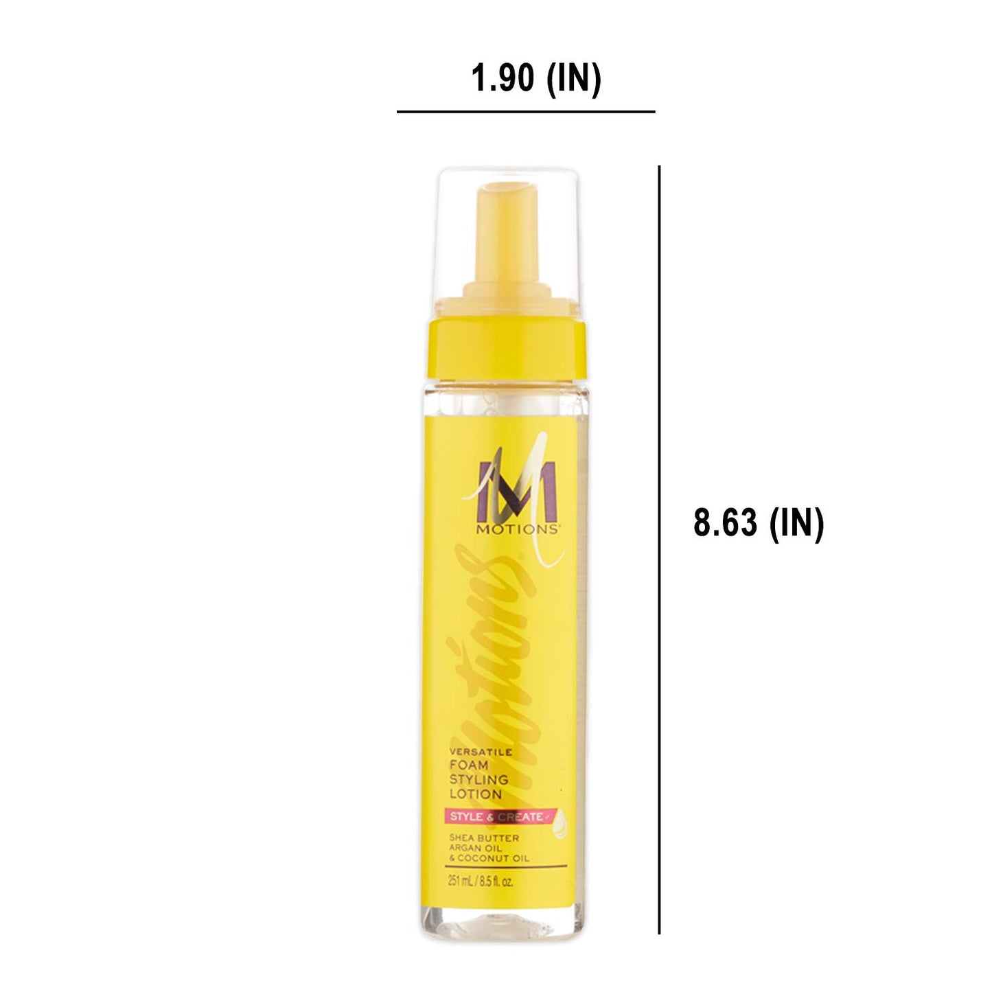 White Smoke Motions Style and Create Versatile Foam Styling Lotion Parent