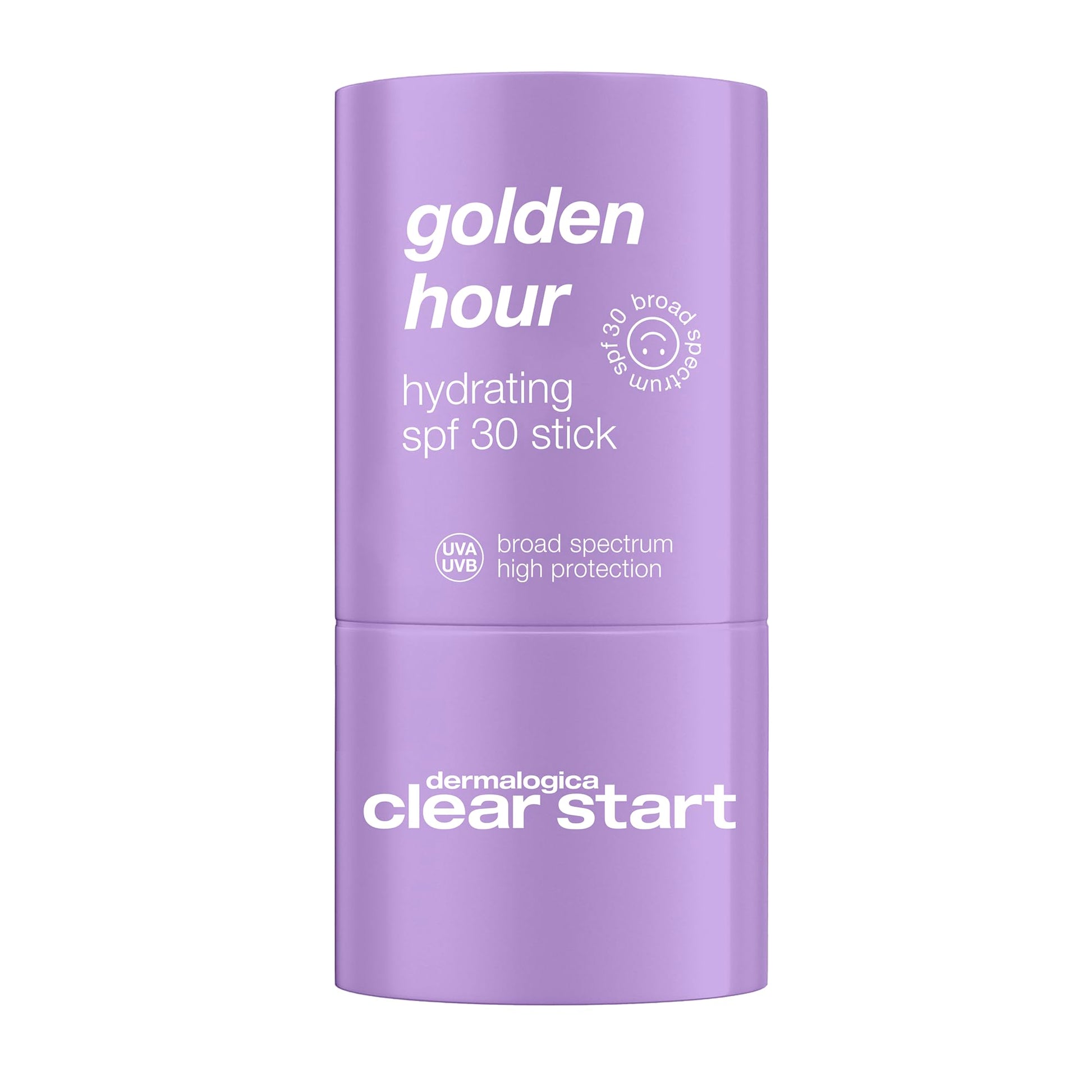 Plum Dermalogica Clear Start Golden Hour Hydrating SPF 30 Stick, Shimmer Sunscreen - Hydrating and Pore Clearing, 0.68 oz