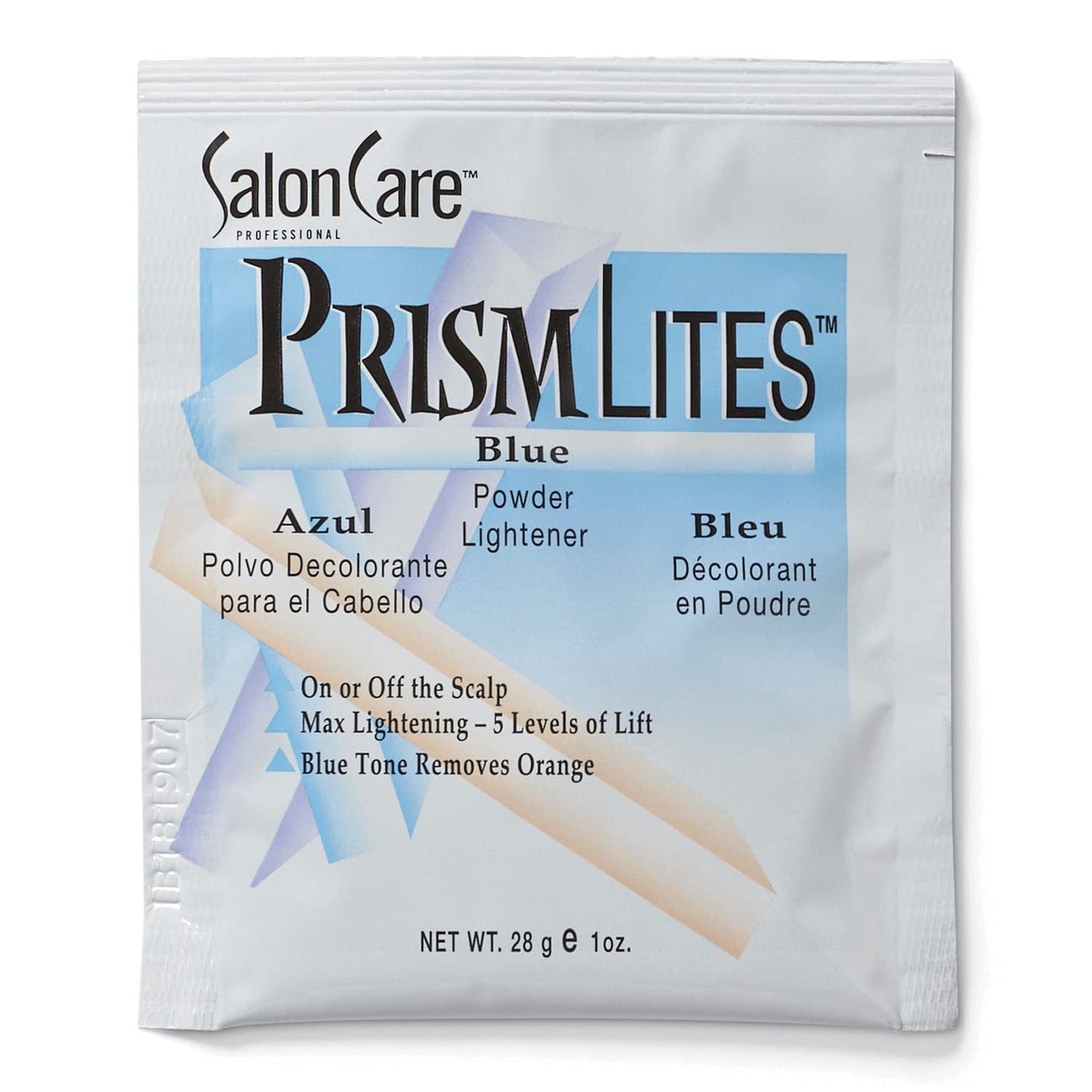 Gray Salon Care Prism Lites Blue Powder Lightener 1 oz