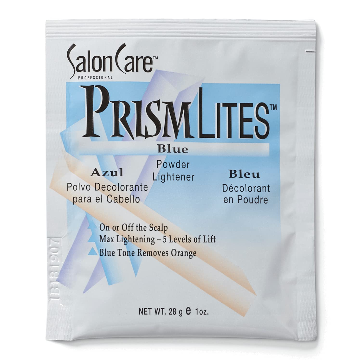 Gray Salon Care Prism Lites Blue Powder Lightener 1 oz