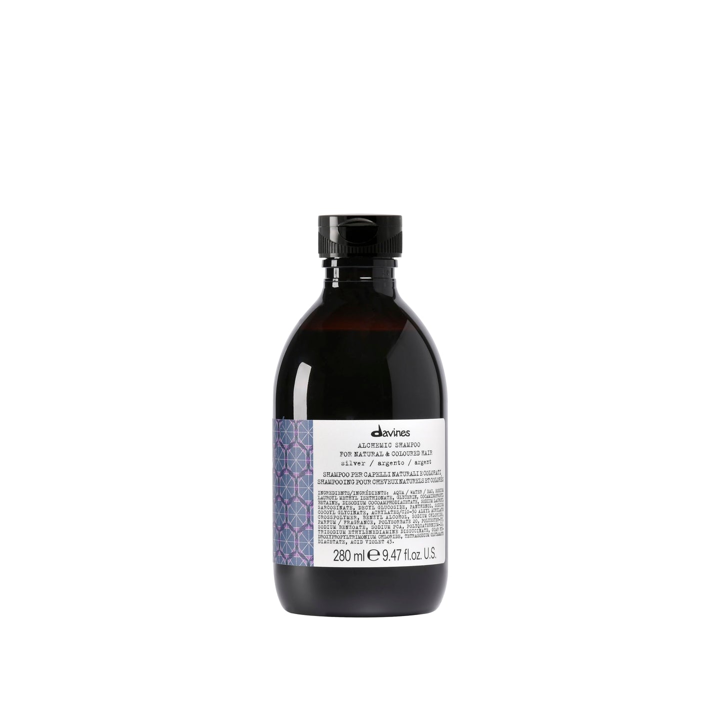 White Smoke Davines Alchemic Silver Shampoo