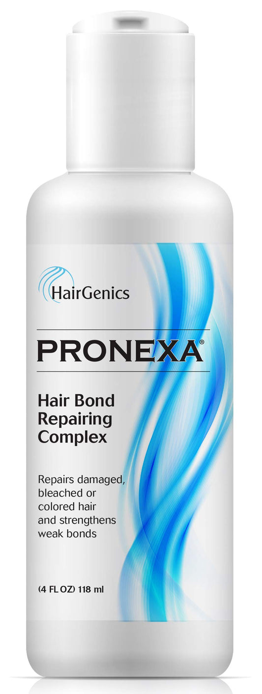 White Smoke Hairgenics Pronexa Hair Bonder Bond Repairing Complex and Conditioner for Damaged and Treated Hair. 4 FL OZ Provides 8 full treatments.