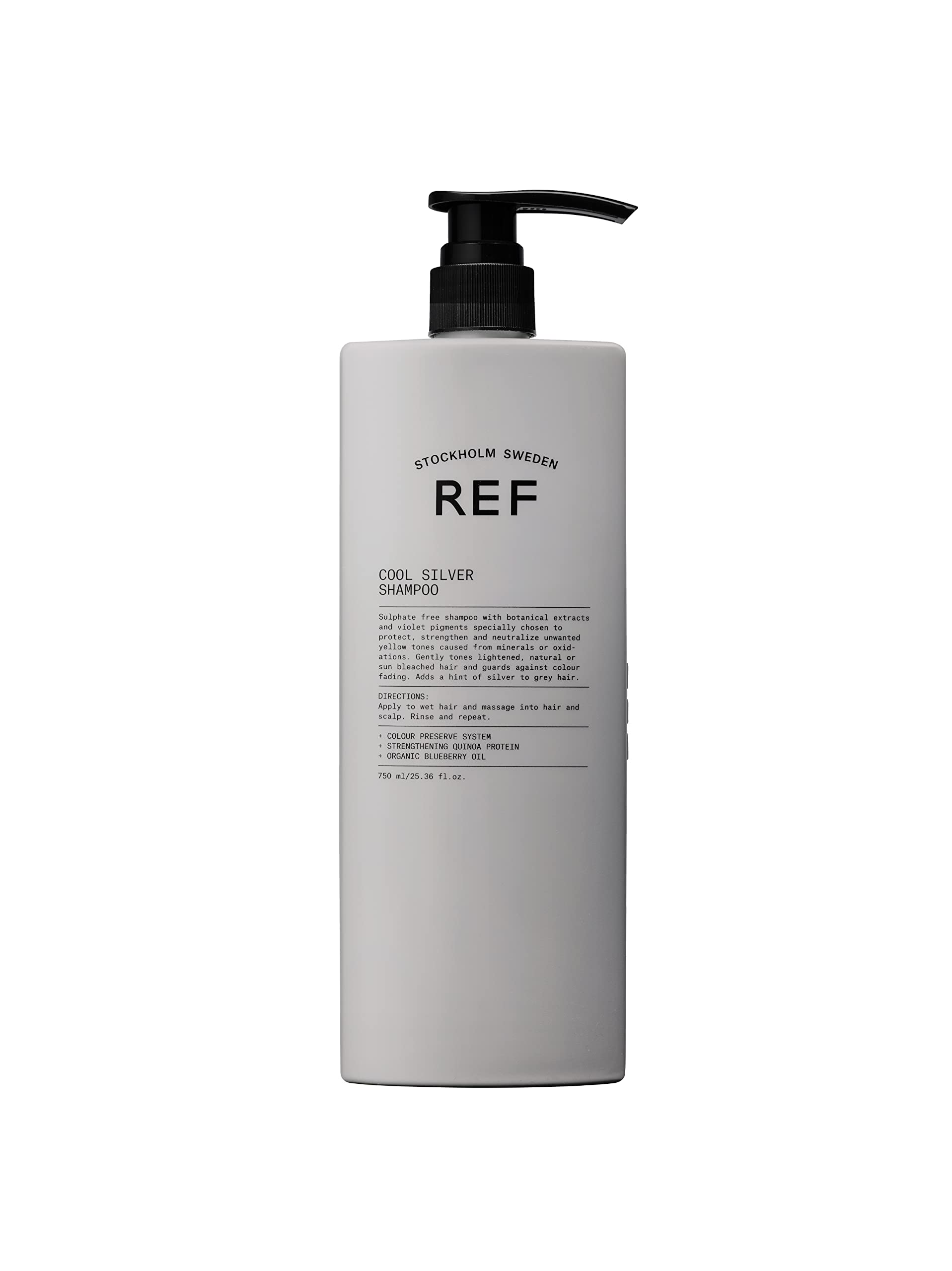 Dark Gray REF Cool Silver Shampoo 750 ml