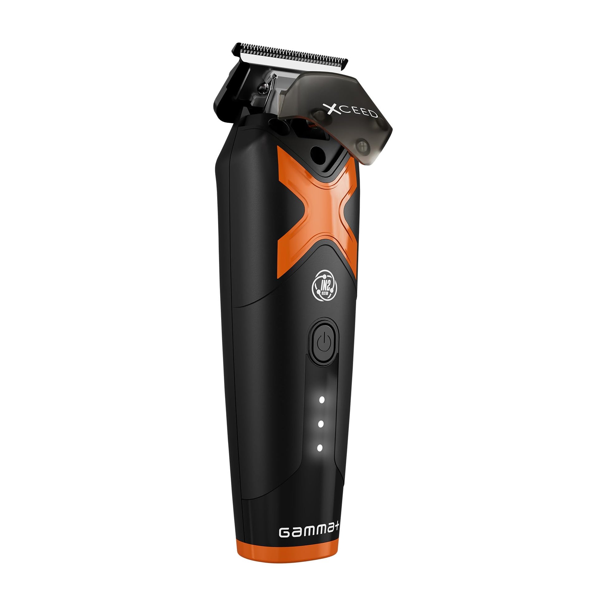 White Smoke GAMMA+ XCeed Cordless Hair Trimmer for Men, Professional for Barbers, USB-C Rechargeable with 6 Blade Guards