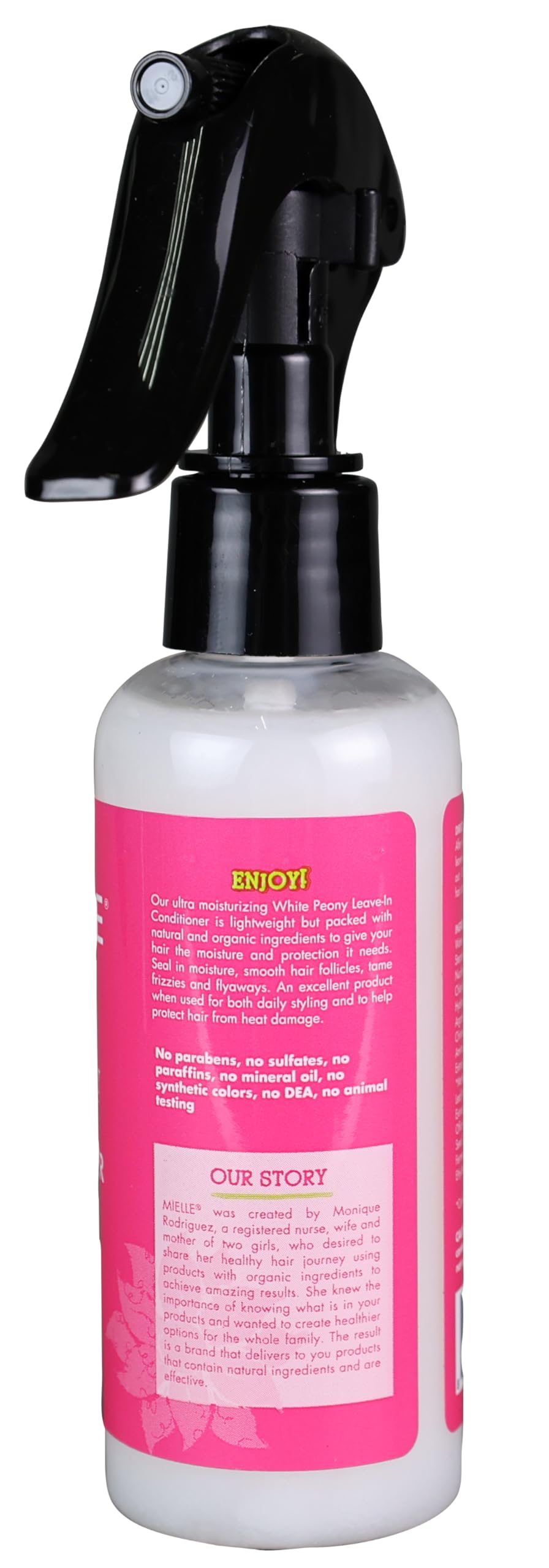 White Smoke Mielle White Peony Leave-in Conditioner 3.4 Fl Oz (Pack of 1), Clear