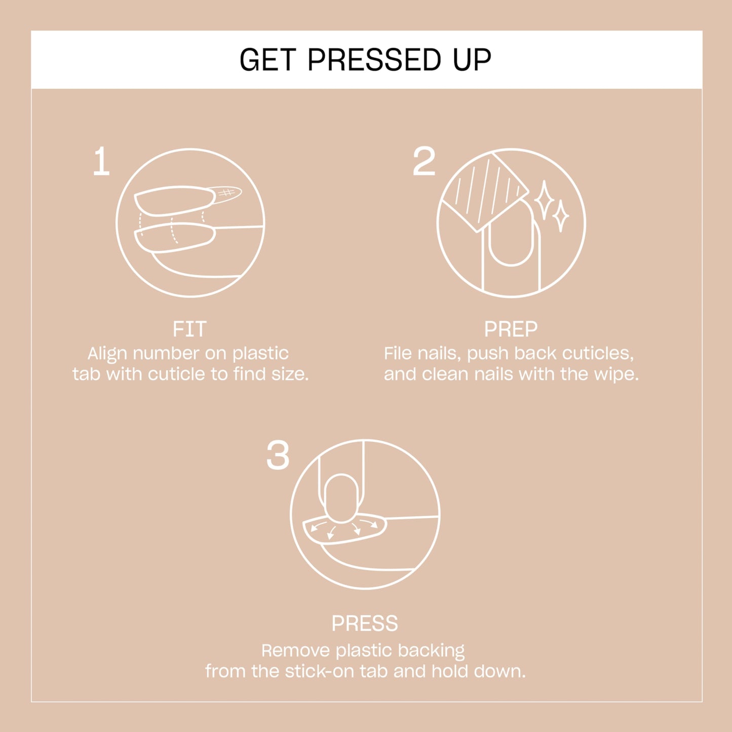 Tan OPI Sticking Point Red Hot Stunner | Short Round Opaque Warm Neutral with Chili Pepper Nail Art Instant No Glue Press On Nails | 30 Count with Adhesive Tabs | Damage-Free Wear | Spring 2026
