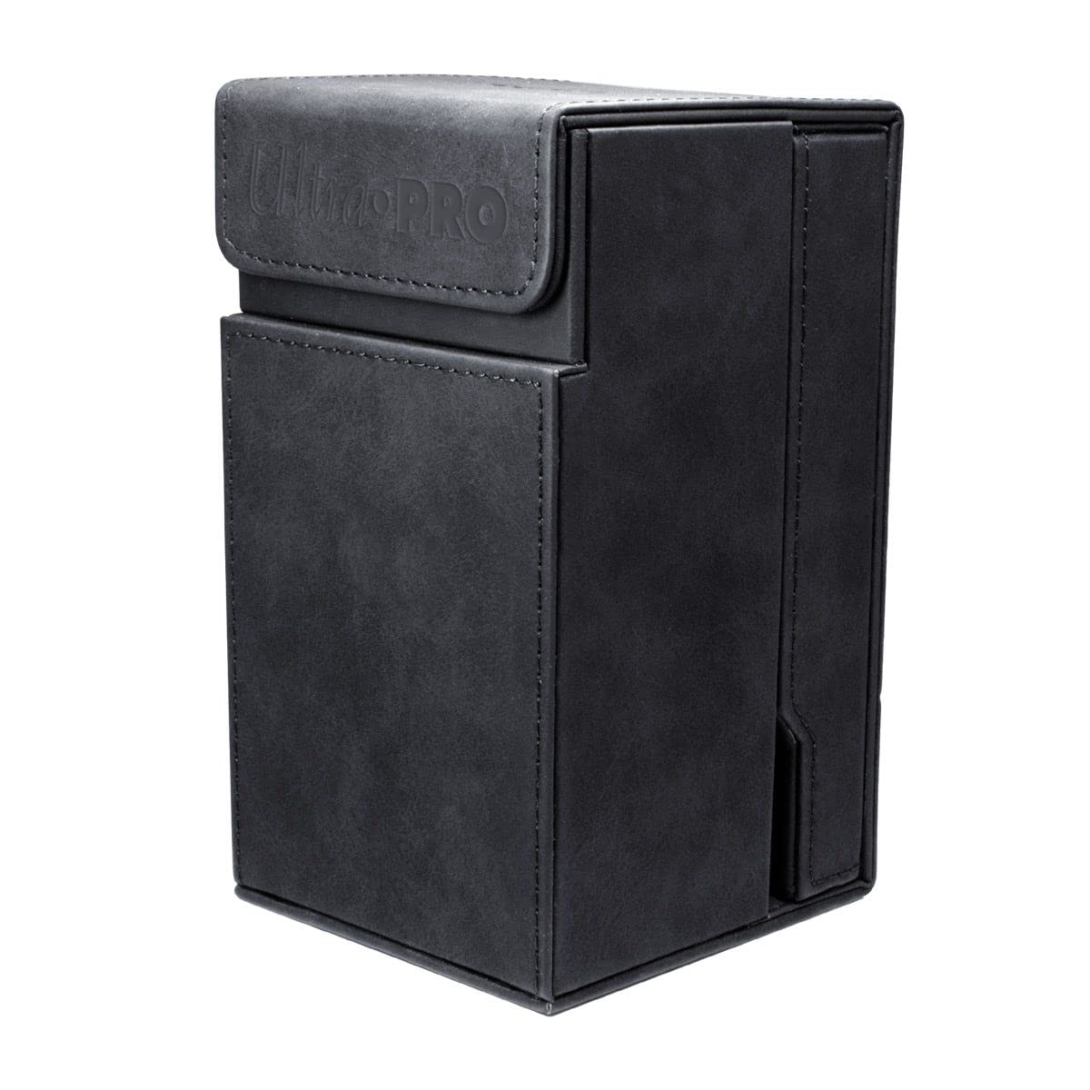 Dark Slate Gray Ultra PRO - Alcove Dice Tower - Great Dice Carrying Case for Classic Board Games, RPG Games, and Tabletop Games - Stores 40+ Standard Sized RPG Game Dice