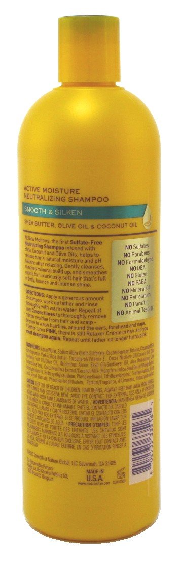 Dark Goldenrod Motions Smooth & Straighten Shampoo, Neutralizing 16 ounce