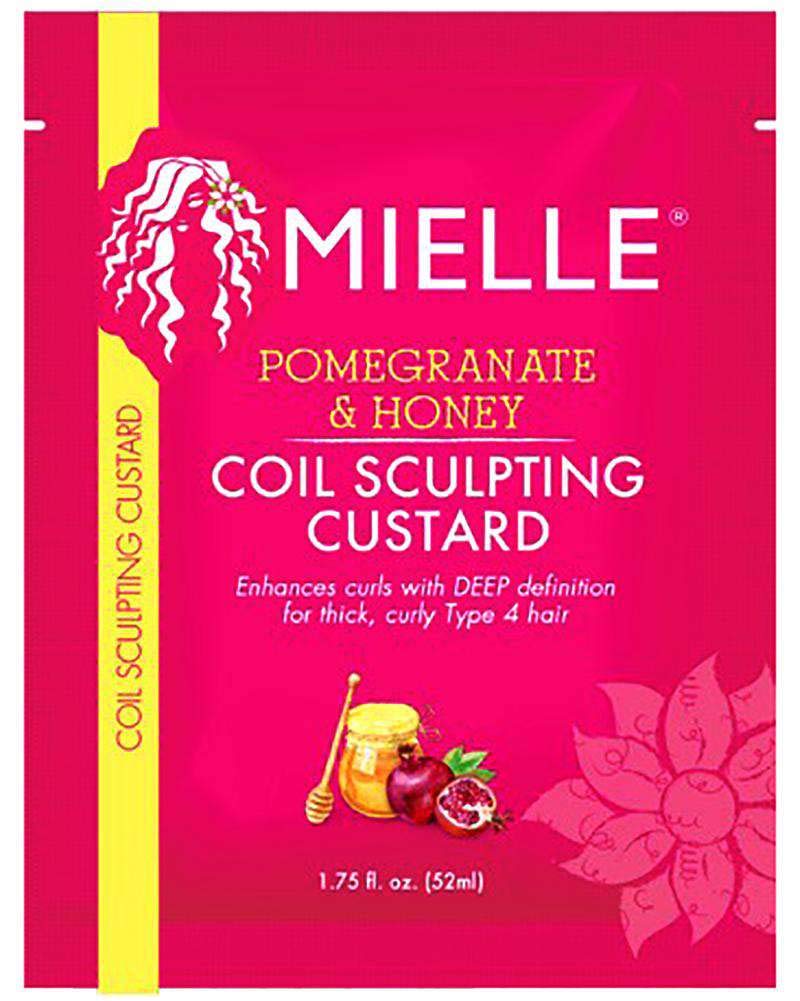 Medium Violet Red Mielle Pomegranate & Honey Coil Sculpting Custard 1.75 Oz. "Pack of 2"