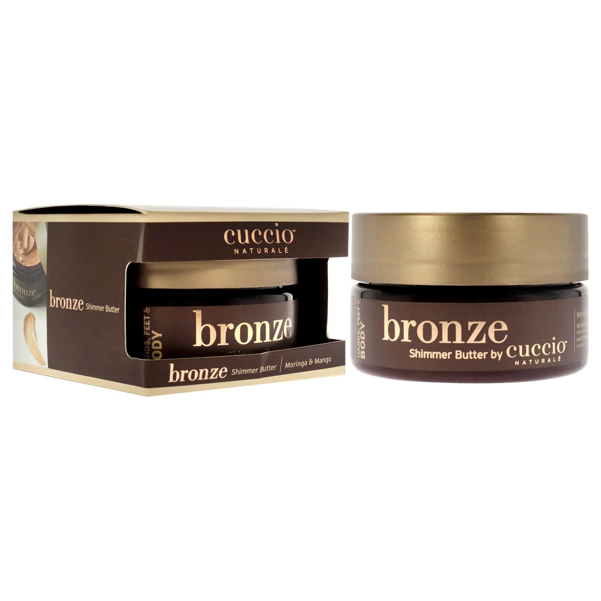 Dark Slate Gray Cuccio Naturale Bronze Shimmer Butter - Hydrates Hands And Feet For Glow And Light Shine - Available In Two Bright And Shiny Shades - Naturally Rich In Fatty Acids And Antioxidants - 8 Oz,Pink