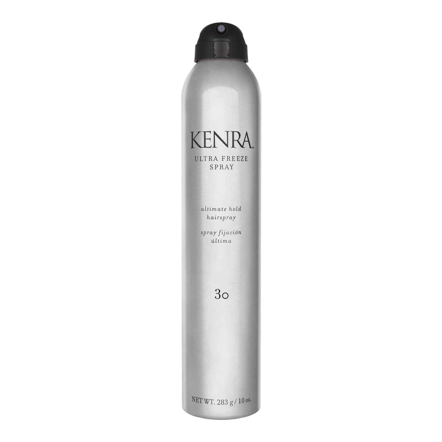 Gray Kenra Ultra Freeze Spray 30 | Ultimate Hold Hairspray | Long-Lasting, Ultra-Firm Hold | Fast-Drying Formula | Provides Humidity Resistance | High Shine, Flake-Free Finish | All Hair Types | 10 oz