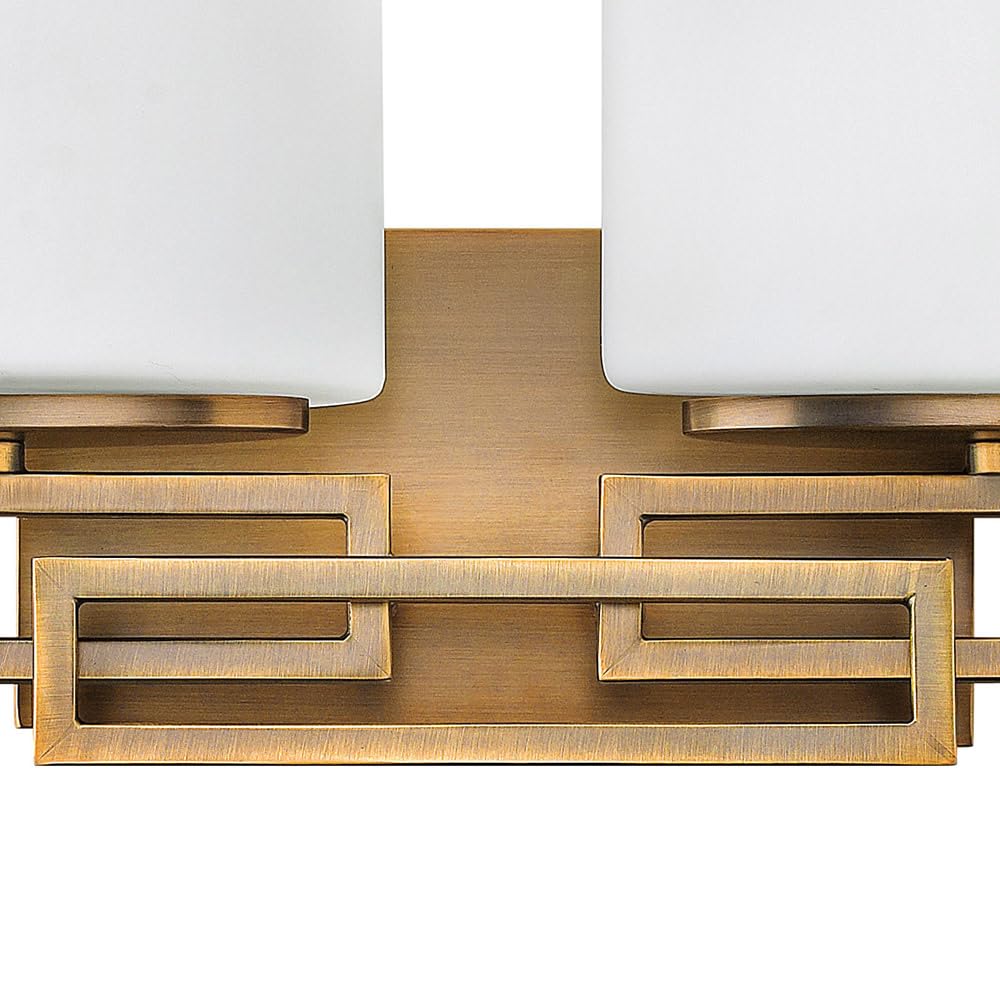 Lavender Hinkley Lanza Contemporary Modern Two Light 120W G9 Bathroom Vanity Fixture, Brushed Bronze