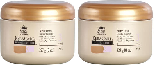 Gray Avlon Keracare Natural Texture Butter Cream, 8 Ounce
