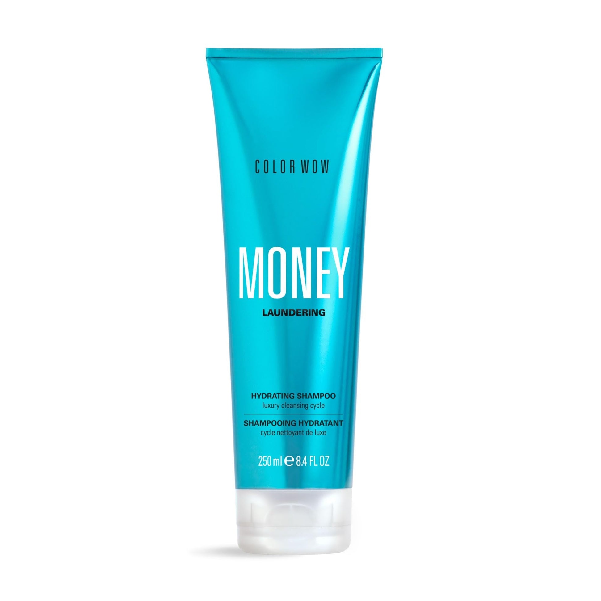 White Smoke COLOR WOW Money Laundering Hydrating Shampoo, Sulfate-Free Hydrating Shampoo for Silky, Smooth Hair & Clean Scalp, 8.4 fl oz