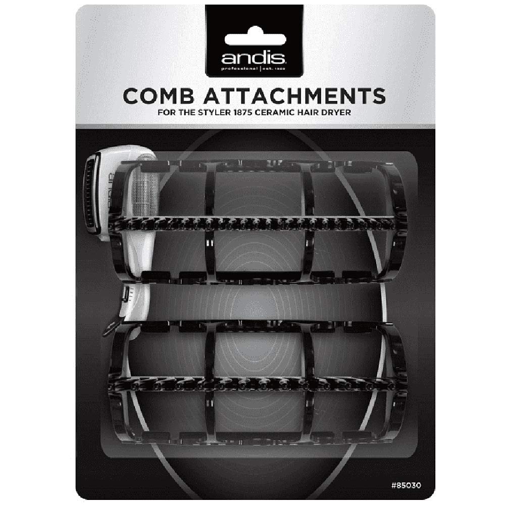 Dark Slate Gray Andis Company 85030 Replacement Combs/85020, Black