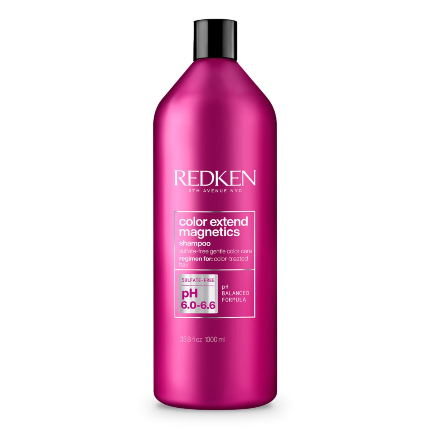 White Smoke Redken Color Extend Magnetics Shampoo | For Color-Treated Hair | Gently Cleanses & Protects Color | With Amino Acid | Sulfate-Free | 33.8 Fl Oz
