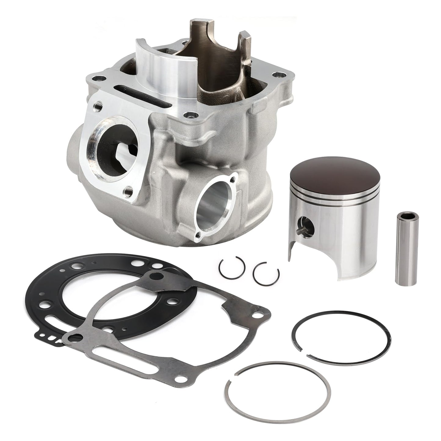 White Smoke Frezon Cylinder Piston Gasket Top End Rebuild Kit 66.8mm Fit for Yamaha DT 230 Lanza 1997-2000, MT TSE 250