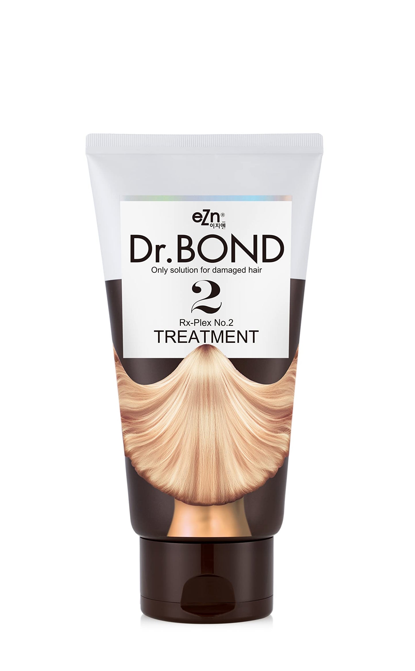White Smoke eZn Dr.BOND Keratin Treatment Damaged Hair Professional Salon Care Contain Collagen Protein, Bilberry Fruit, Sugarcane, Rosemary Extract 8.4oz / 250ml