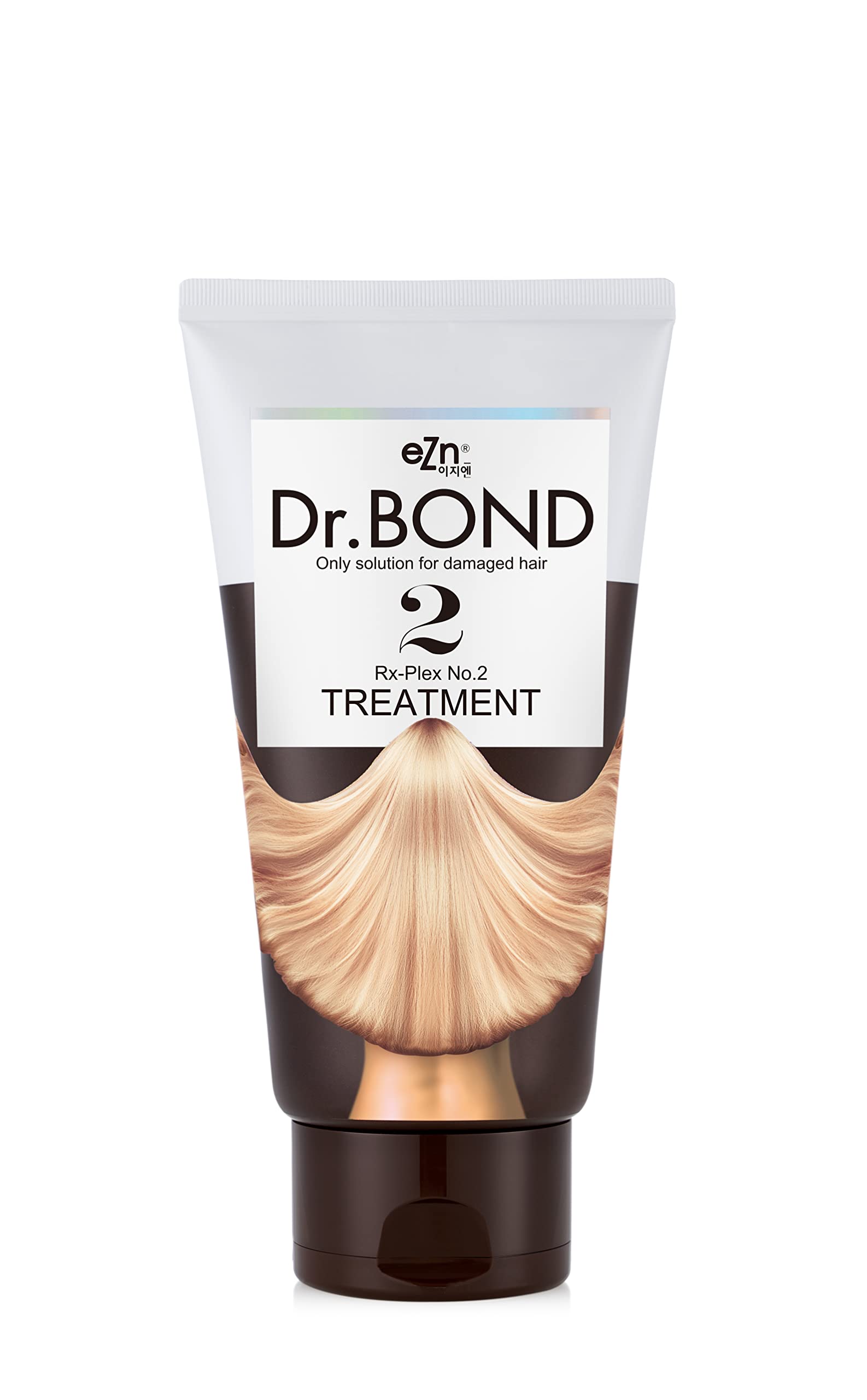 White Smoke eZn Dr.BOND Keratin Treatment Damaged Hair Professional Salon Care Contain Collagen Protein, Bilberry Fruit, Sugarcane, Rosemary Extract 8.4oz / 250ml