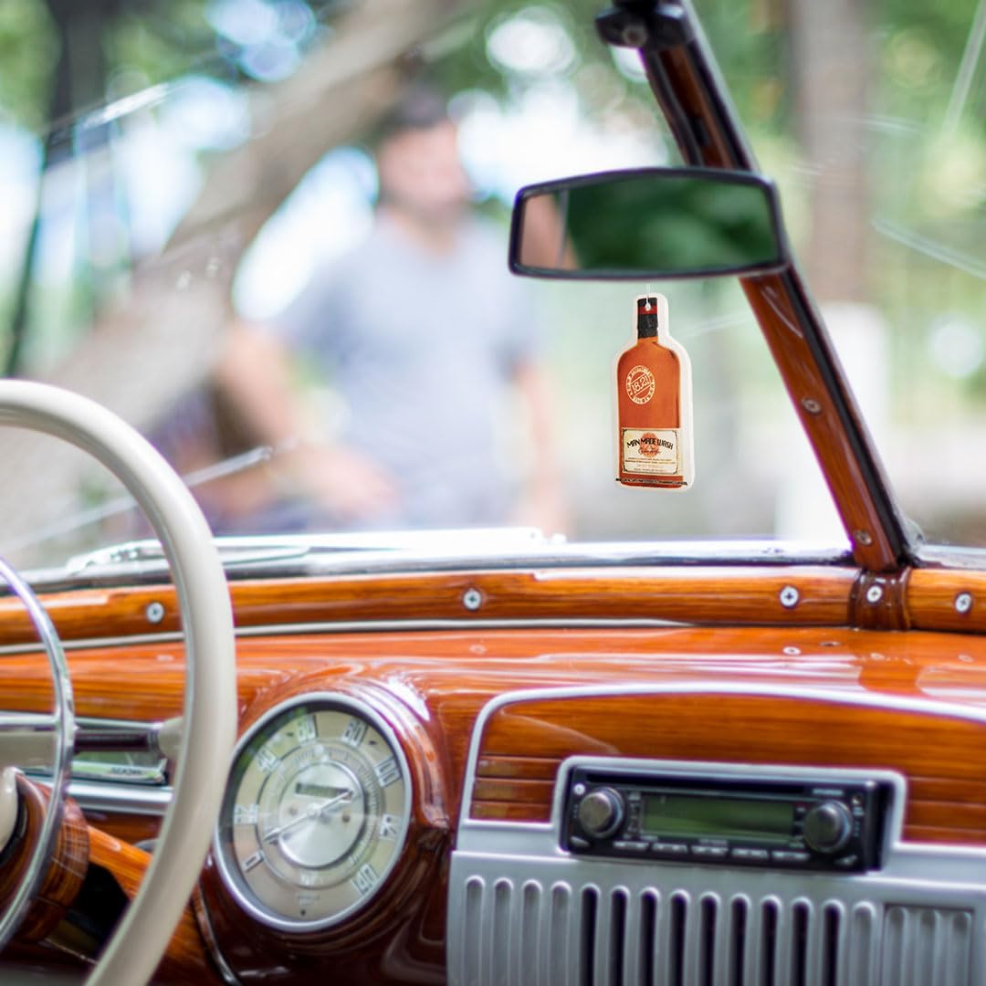 Gray 18.21 Man Made Premium Hanging Air Freshener Luxurious Original Four-Scent Variety-Pack, Long Lasting Fragrance for Car, Gym Bag, Travel Luggage or Closet.