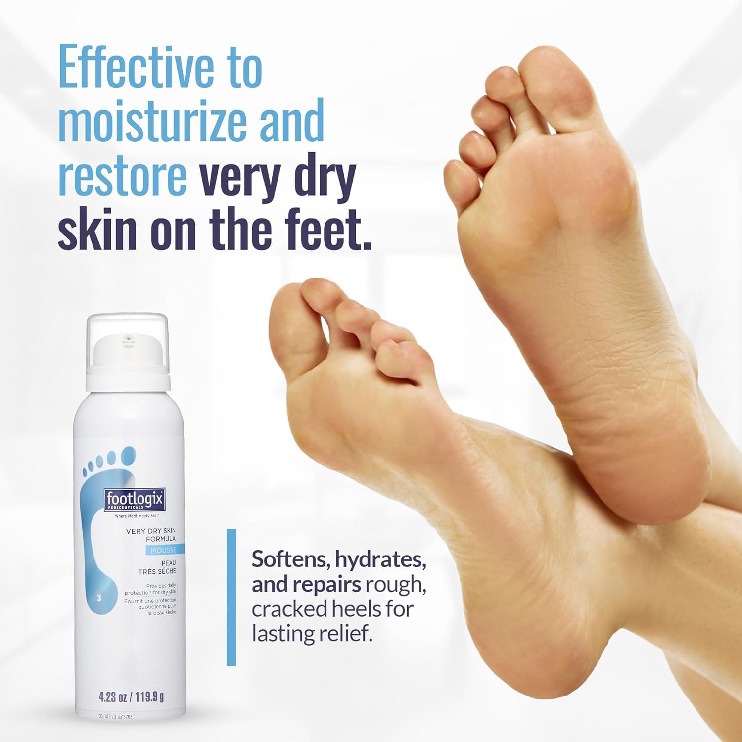 White Smoke Footlogix #03 Very Dry Skin Formula