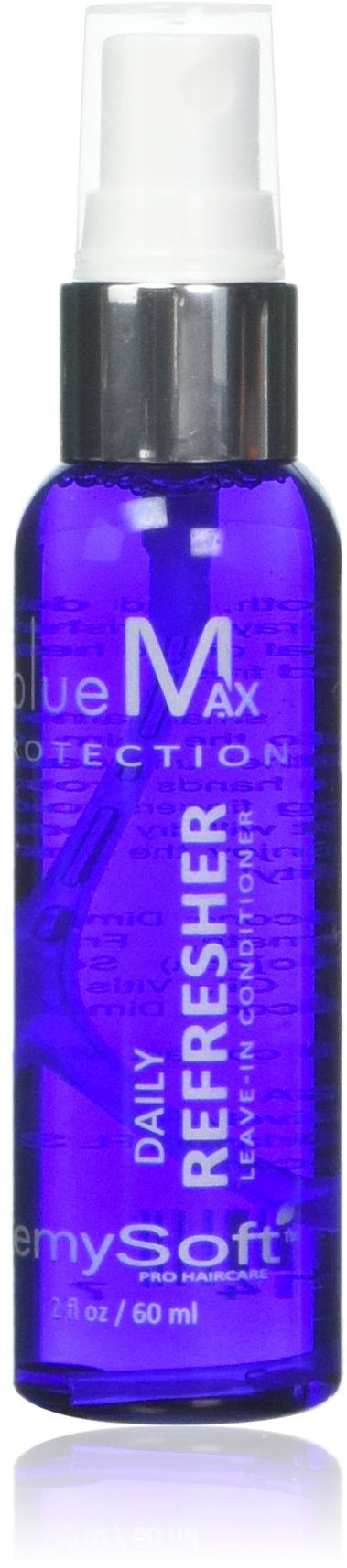 White Smoke RemySoft blueMax Daily Refresher - Safe for Hair Extensions, Weaves and Wigs - Salon Formula Leave-in Conditioner - SCENTED