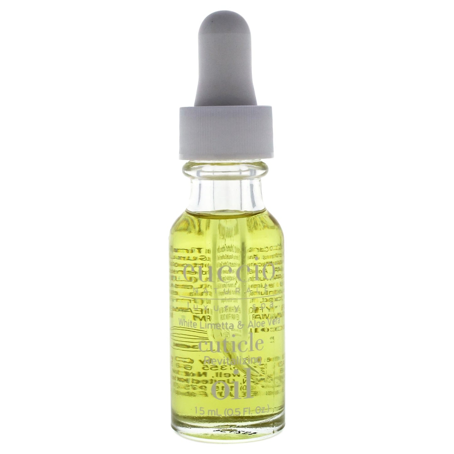 White Smoke Cuccio Naturale Revitalizing Cuticle Oil - Hydrating Oil For Overnight Cuticle Repair - Remedy Damaged Skin And Thin Nails - Paraben And Cruelty-Free Formula - White Limetta And Aloe Vera - 0.5 Oz