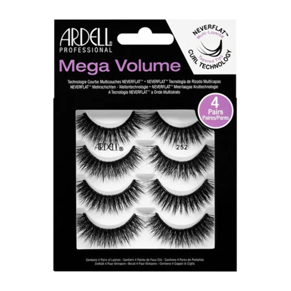 Black Ardell Mega Volume Lash 252-4 Pairs