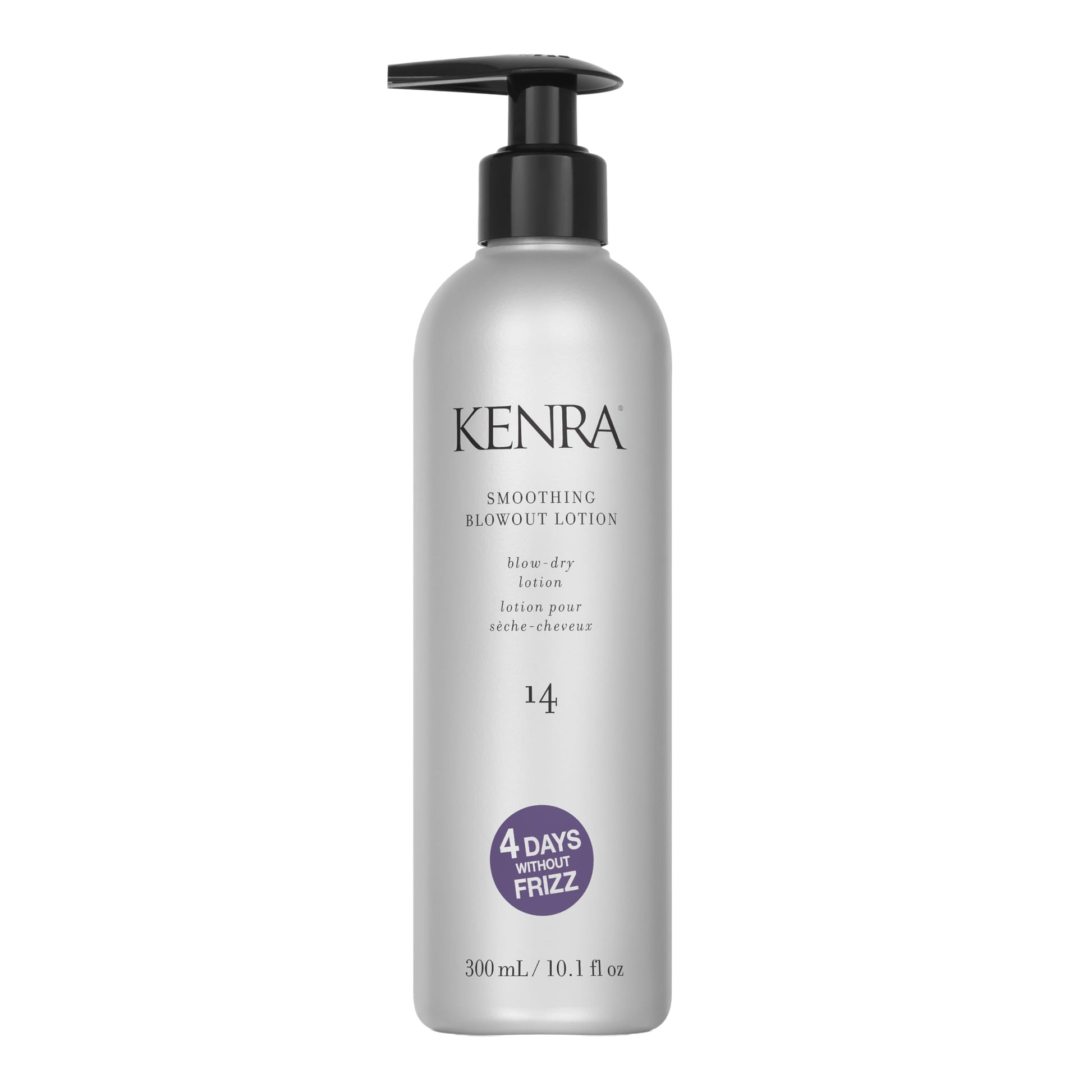 White Smoke Kenra Professional Smoothing Blowout Lotion 14 | Up To 4 Days Without Frizz | Enhances Smoothness & Manageability Of A Blowout | Thermal Protection | Medium To Coarse Hair | 10.1 fl. Oz