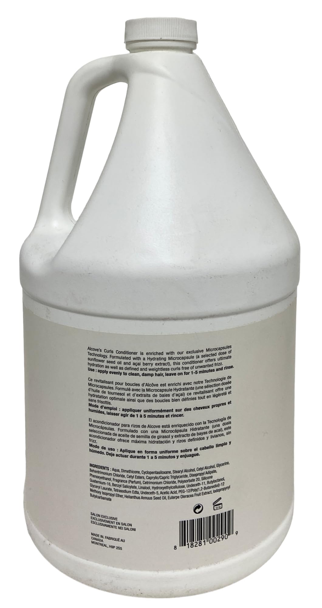 White Smoke Alcove - Curls Conditioner 122 fl oz / 3.6 L