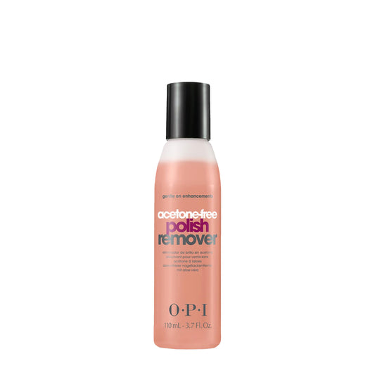 Dark Salmon OPI Acetone-Free Nail Polish Remover Gentle on Enhancements & Acrylics Enriched with Aloe Vera 3.7 fl oz