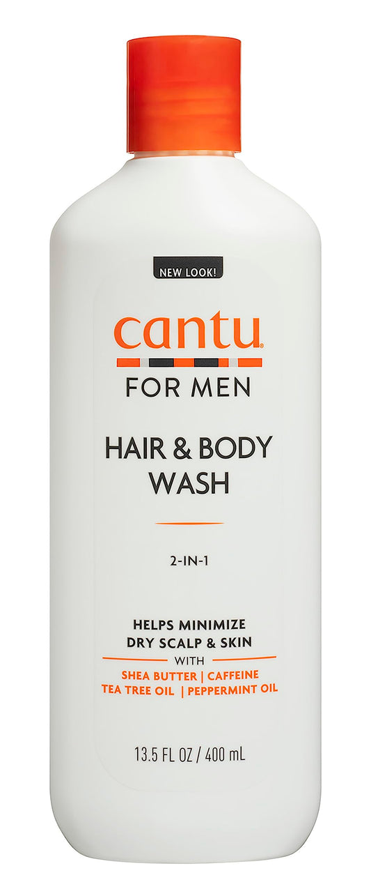 Lavender Cantu Mens 3-In-1 Shampoo Conditioner Bodywash 13.5 Ounce (400ml) (3 Pack)
