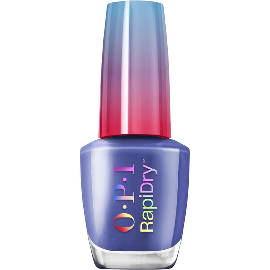 White Smoke OPI RapiDry To Dry For | Opaque Dark Blue Crème Quick Dry Nail Polish | Vegan, Smudge Proof, Fast Drying