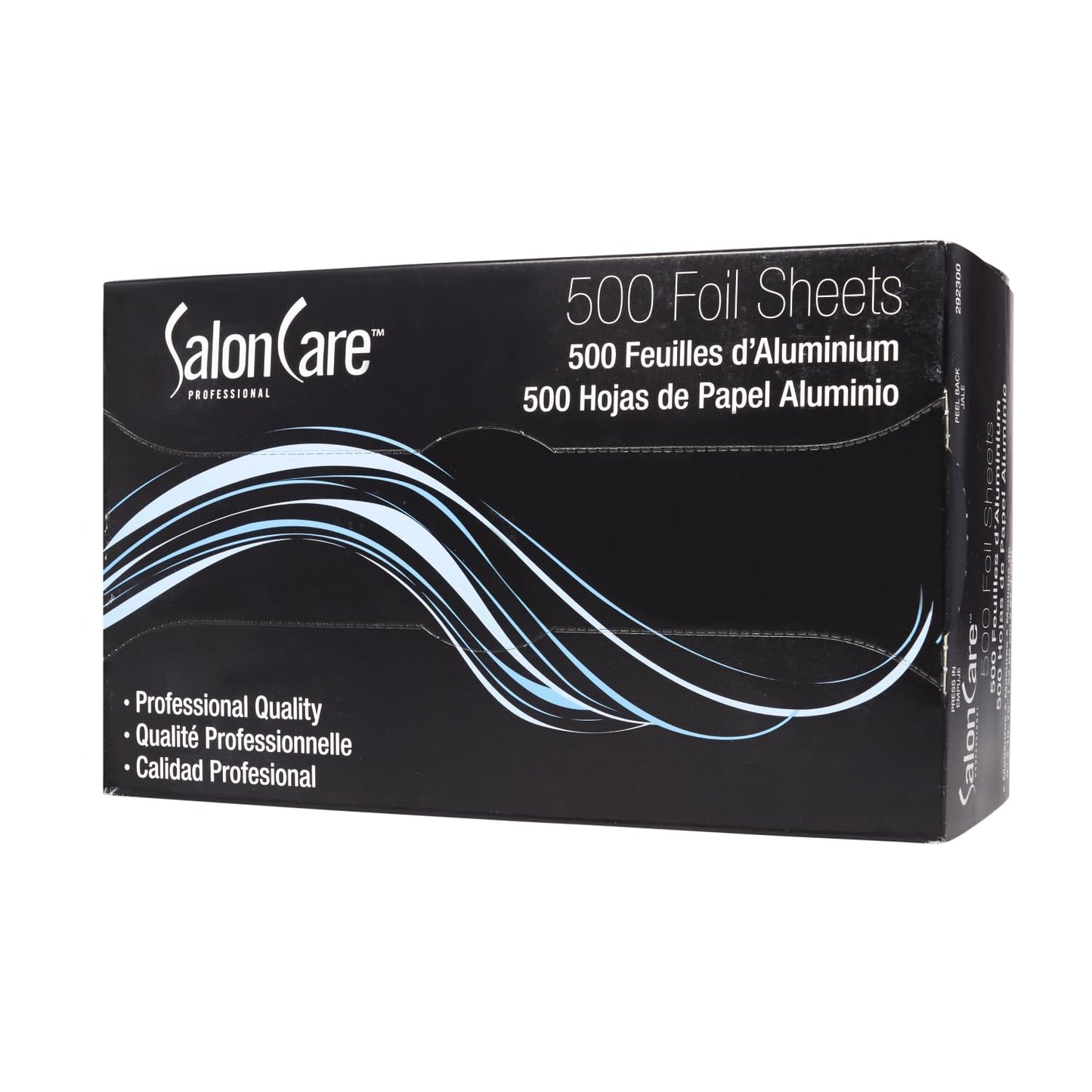 Dark Slate Gray Salon Care FullSize Foil Sheets 500 Count