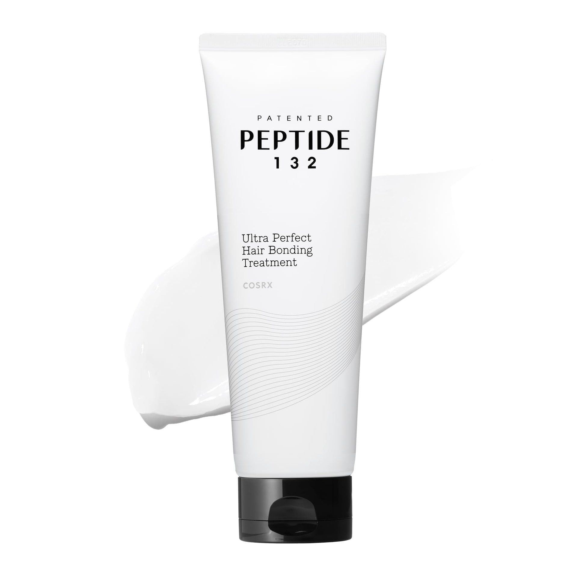 White Smoke COSRX PEPTIDE 132 Hair Bonding Repair Treatment - Deep Conditioner Hair Mask for Damaged, Dry Hair, Repairs Breakage & Split Ends, For All Hair Types – 8.11 fl oz