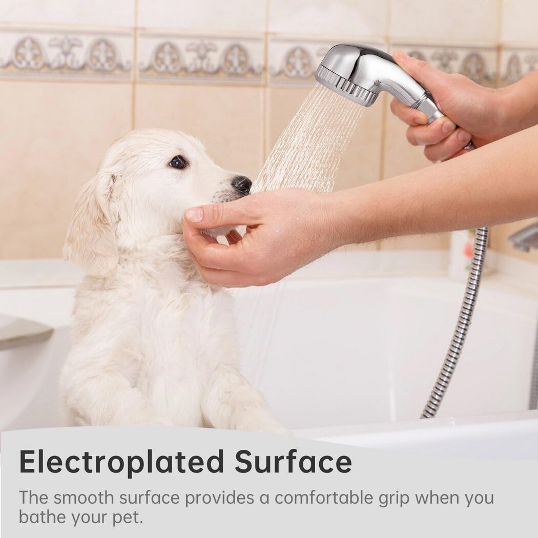 Light Gray Homaisson Beauty Salon Shampoo Sink Bowl Faucet and Sprayer Kit, Leak-Proof Shampoo Bed Faucet with Metal Hose, Hot and Cold Mixer Tap Sprayer Set for Hair Beauty Salon
