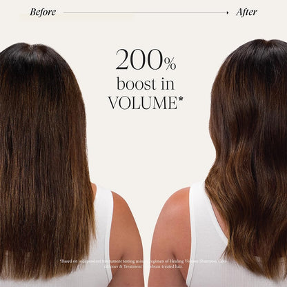 Seashell L'ANZA Healing Volume Hair Thickening Treatment Spray, Instant Fullness, Volumizing, Anti-Frizz, Plumps Strands, Heat & UV Defense, Adds Shine, Color Safe Anti-Humidity, Sulfate Free (3.4 Fl Oz)
