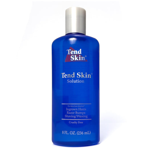 White Smoke Tend Skin Solution for Unsightly Razor Bumps, Ingrown Hair and Razor Burns, Post Shaving and Waxing Toner for Men and Women, Made in USA, 8 Oz