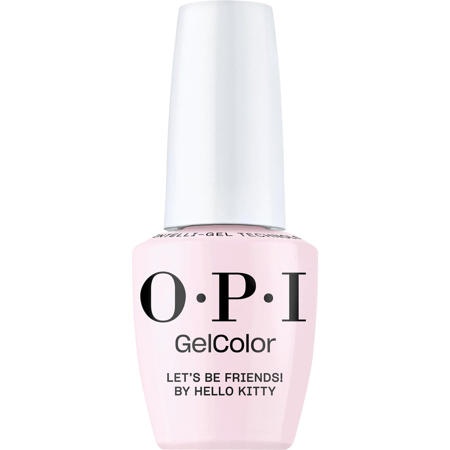 White Smoke OPI GelColor Let's Be Friends! | Opaque Soft Cool Pink Crème LED Cure Gel Nail Polish | Salon-Quality Shine, Long-Lasting Wear | Vegan & HEMA Free | 0.5 Fl Oz