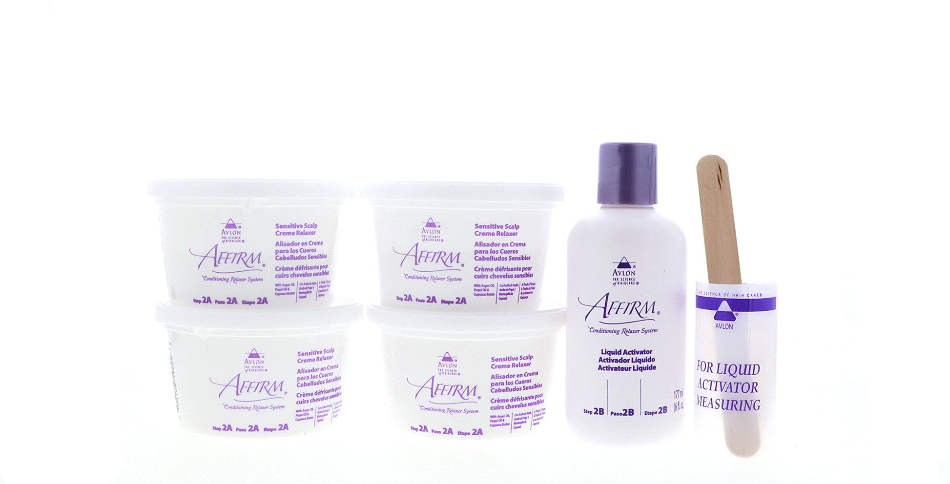 White Smoke Affirm Relaxer Kit 4 Applications by Affirm