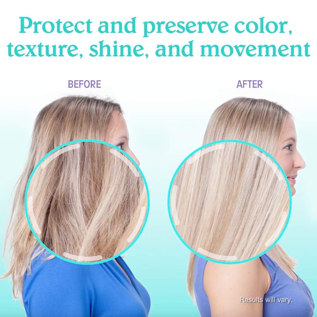 White Smoke Malibu C Blondes Collection - Blonde Shampoo and Conditioner Set - Protects and Preserves Color Vibrancy + Infuses Moisture with Enhanced Vitamin Complex - Sulfate-Free Hair Care