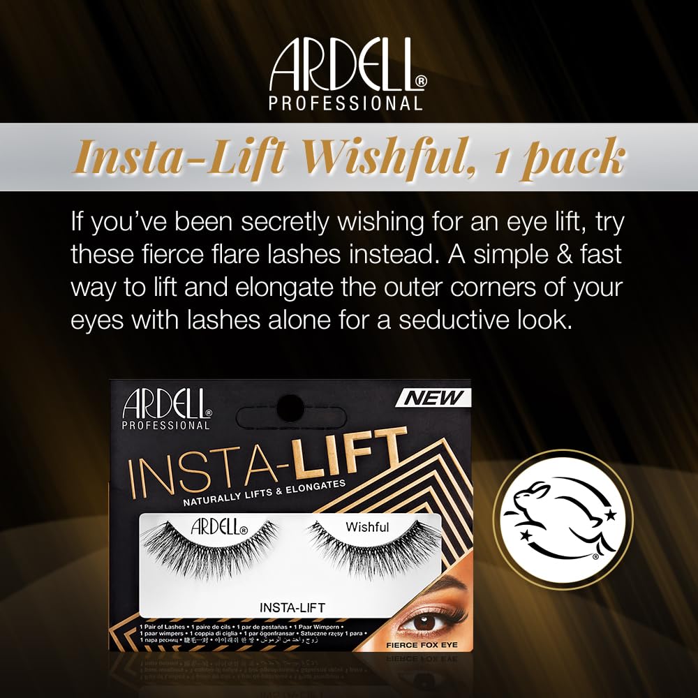 Black Ardell Insta-Lift Wishful Lashes