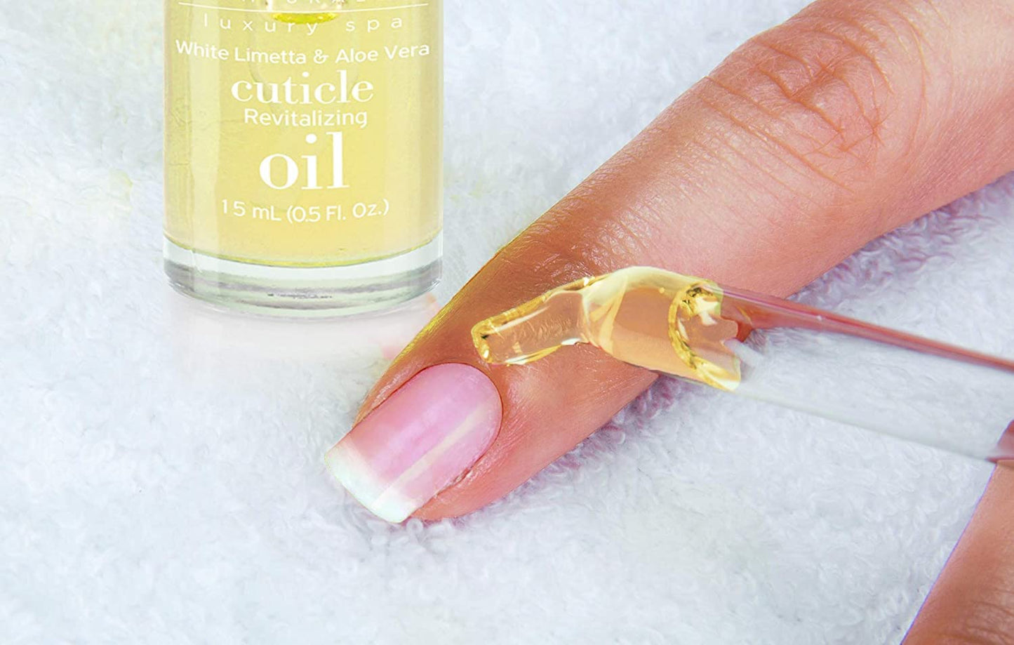 Lavender Cuccio Naturale Revitalizing Cuticle Oil - Hydrating Oil For Overnight Cuticle Repair - Remedy Damaged Skin And Thin Nails - Paraben And Cruelty-Free Formula - White Limetta And Aloe Vera - 0.5 Oz