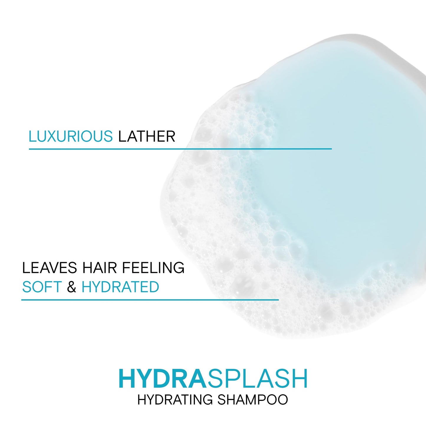 White Smoke HydraSplash Hydrating Shampoo | For Fine, Medium, Dry Hair | Replenish Moisture | Add Hydration & Softness | With Sea Kelp & Coconut Water | 10.1 Fl Oz