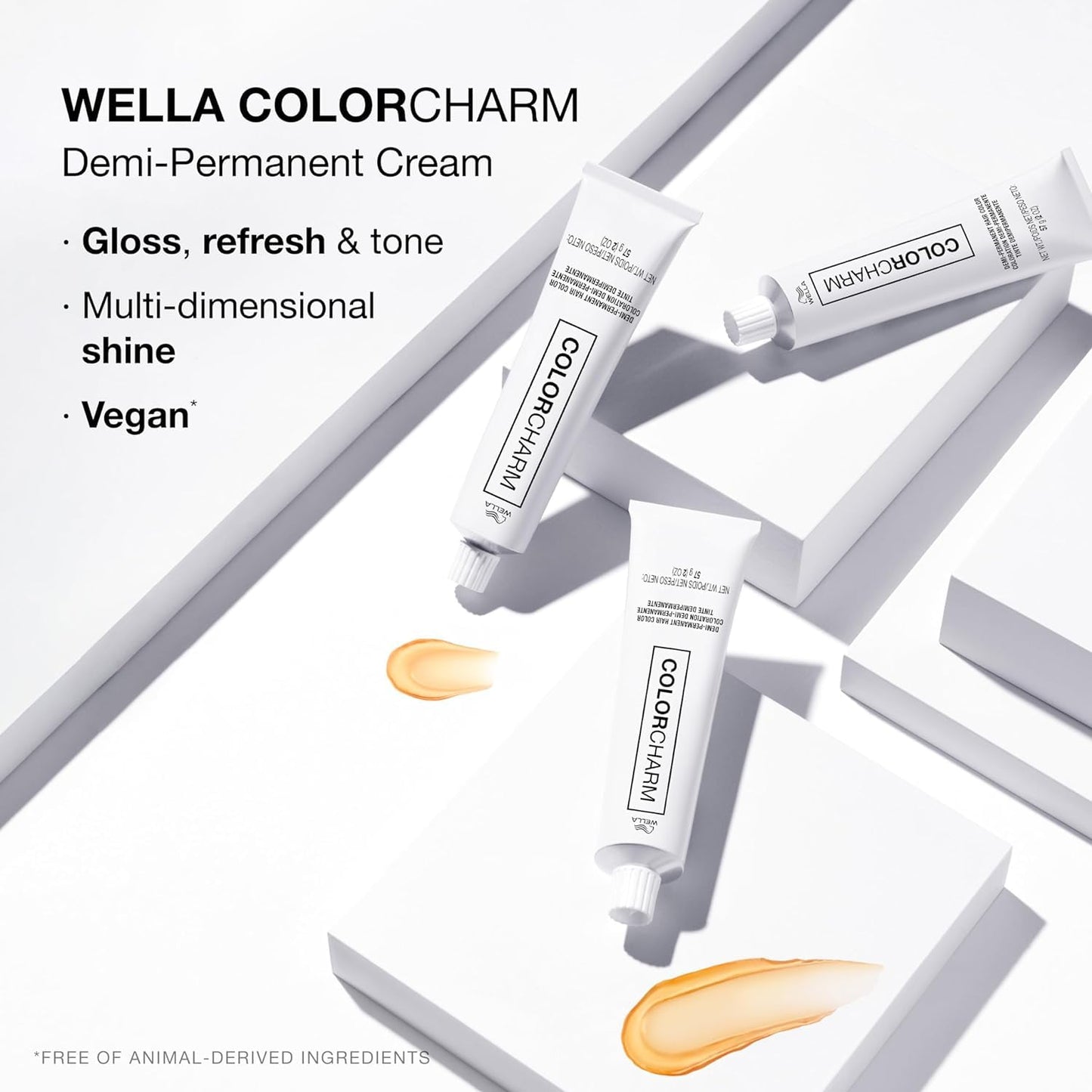 White Smoke COLORCHARM Demi Permanent Hair Color| 9CB Light Beige Blonde | Gloss, Refresh and Tone | 2 Fl Oz