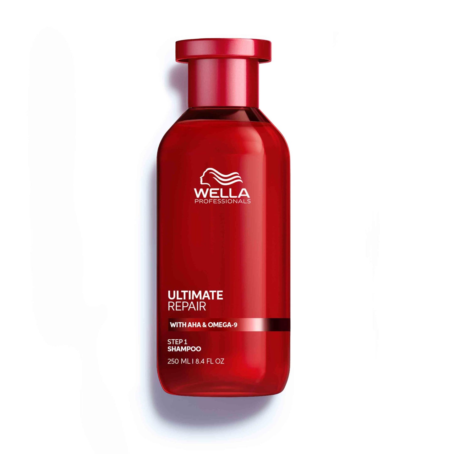 Dark Red Wella Professionals ULTIMATE REPAIR Shampoo for Damaged Hair | Replenishes and Repairs | 8.4 Fl Oz - Packaging May Vary
