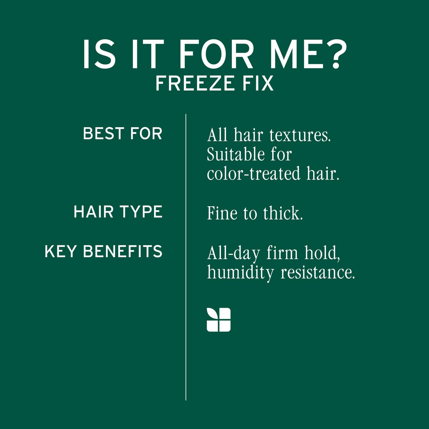 Dark Slate Gray Biolage-Freeze Fix - Humidity-Resistant Fast-Drying Anti-Frizz Hairspray, Long-Lasting Strong Hold, For All Hair Types, Vegan & Paraben-Free