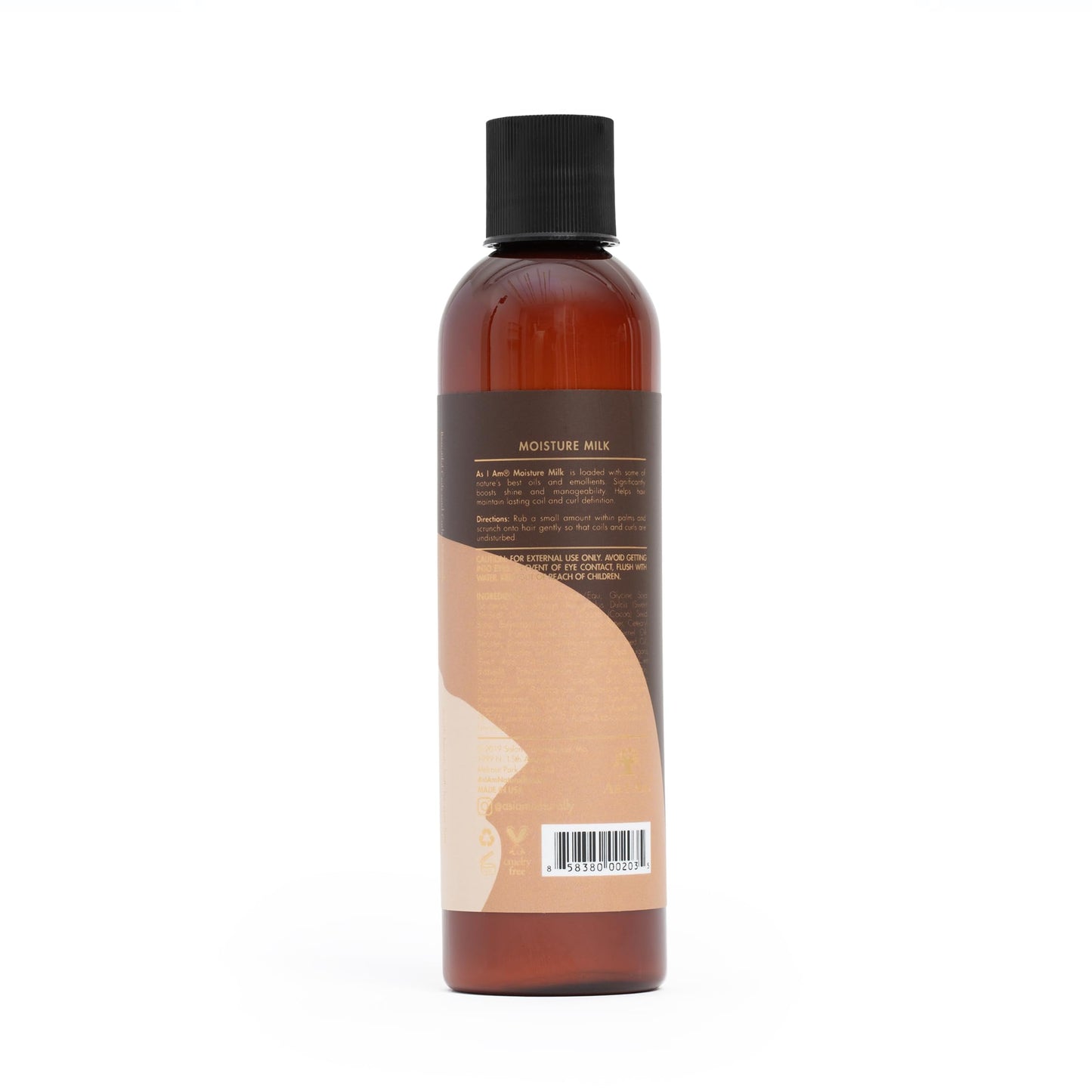 Tan As I Am Moisture Milk Daily Hair Revitalizer, 8 Oz (566890)