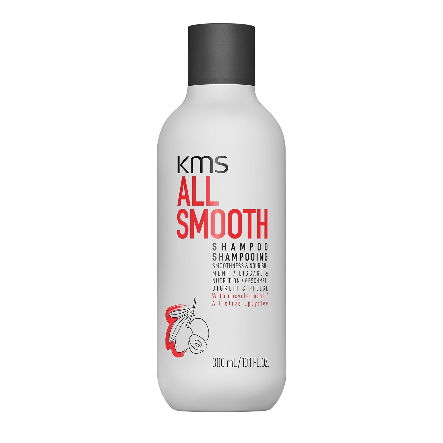 Light Gray AllSmooth Shampoo, Frizz Control for Medium to Thick, Coarse Hair, 300ml